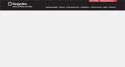 Desktop Screenshot of desjardinsmunicipal.com